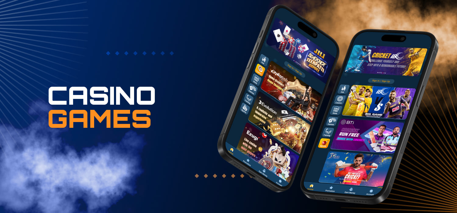 available casino games at 11winner