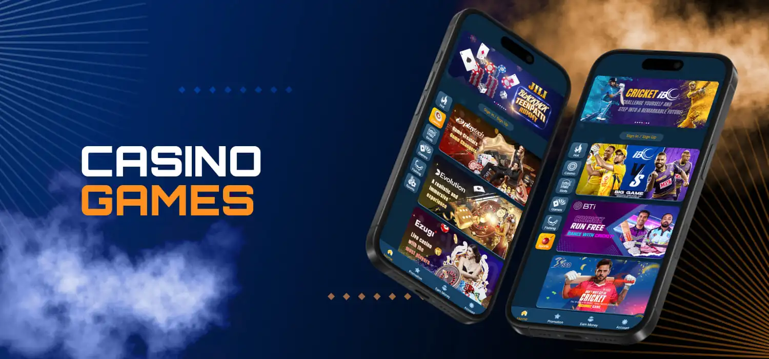 available casino games at 11winner