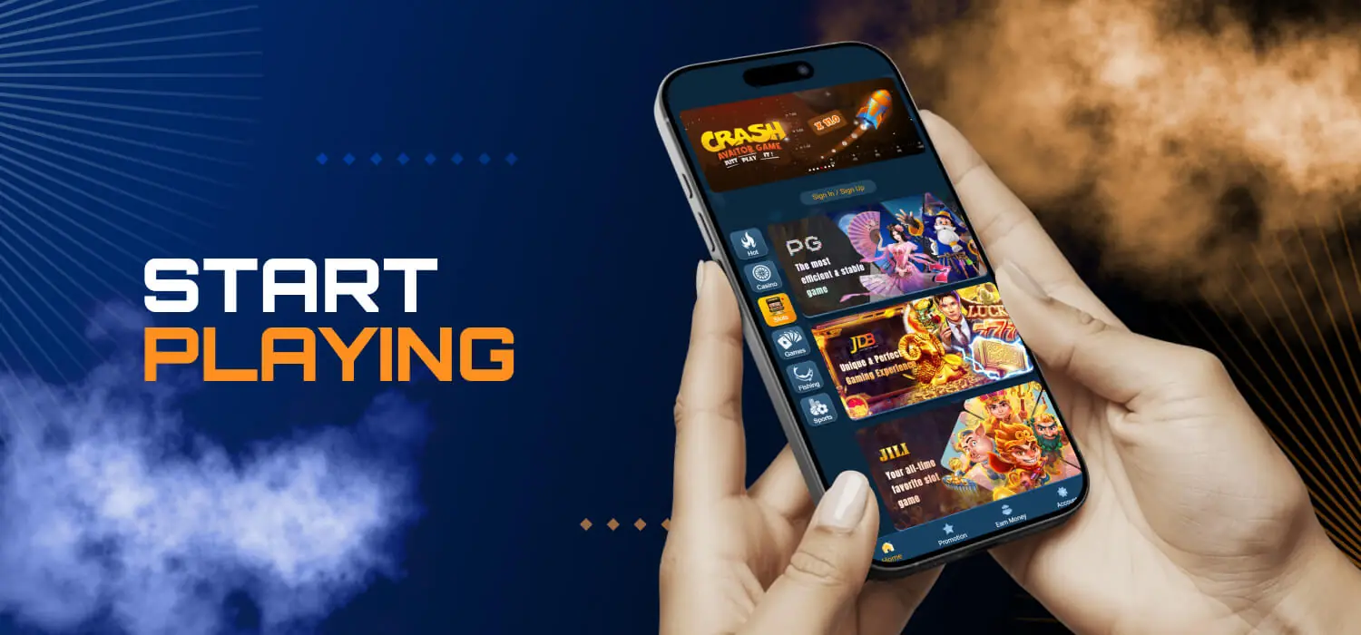 start playing 11winner casino